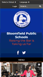 Mobile Screenshot of bloomfieldschools.org